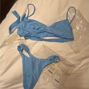 Monday Swimwear Light Blue Bikini Set